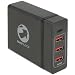 Produktbild NAVILOCK USB Ladegerät 1 x USB Type-C PD + 3 x USB Typ-A schwarz