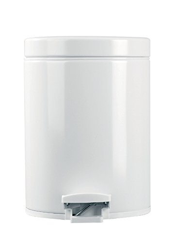 Treteimer 5 L mit Kunststoffeinsatz / White - 2