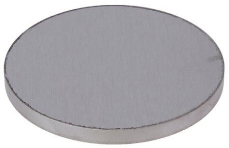 Preisvergleich Produktbild Edelstahlronde geschliffen 100 / 6 mm ohne Bohrung - V2A