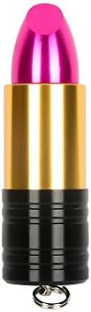 MAXINDA 32GB Flash Memory Stick USB 2.0 Flash Drive Special Gifts for Girls(Gold Lipstick)
