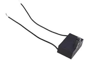 GAZECHIMP Condensadores (CBB61), CA 450V 1.2 UF Motor Del Ventilador De Techo Funcionamiento/Condensador De Arranque - Kit De Componentes Eléctricos Pasivos