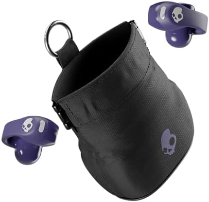 Skullcandy Push 720 - Auricolari Bluetooth aperti senza fili, impermeabili, design leggero con clip, batteria 30 ore, custodia di ricarica wireless, microfono per iPhone e Android, futuro