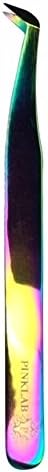 Rev Pro Rainbow Tweezer / Volume /for 3D &amp; 6D/ Eyelash Extension/ By PINKLAB