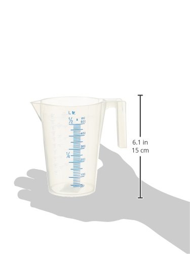 Pressol 07061 Messbecher PP, klar 0,5L - 3