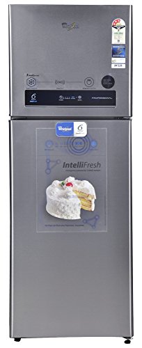 Whirlpool Pro 355 ELT 3S Frost-free Double-door Refrigerator (340 Ltrs, Alfa Steel) RS.30110 (17.00% Off) - Amazon