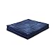 Produktbild NACHEN Gewichtete Pauschale Gravitation Schwere Decken Große Schlaftherapie Für Menschen Mit Angst, Autismus, ADHS, Schlaflosigkeit Oder Stress,Blue,104 * 152Cm(3.2Kg)