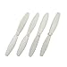 Produktbild Gaddrt 4 stück Propeller Prop CW CCW für Parrot Minidrones 3 Mambo Swing RC Drone Teile Propellerblätter 66 x 8 x 7.5 mm (White)