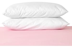 PEKEBABY Almohada bebé para maxi/supercuna, tamaño 30 x 65