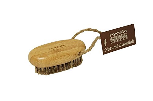 Hydrea London Bamboo Nail brush with Mane & Cactus Bristle WBB1H-HD
