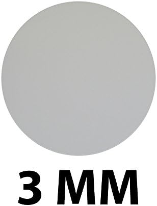 Round ACRYLIC White Sheet - Cut To Size (All sizes available) (Diameter 1750 mm x 3 mm)