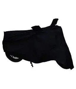 V MOBITE Waterproof Bike Body Cover for Universal for Honda Activa 5G,Hero Splendor Plus, Honda CB Shine SP, Hero Passion Pro Suzuki Access, Honda Dio Black