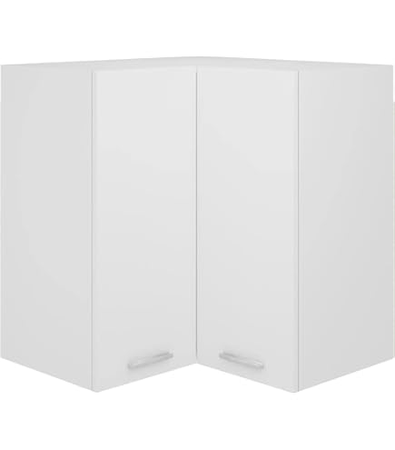 Armadietto Pensile VidaXL Bianco - 60x31x40 Cm, Con Scaffale, Per Cucina - Foto 7