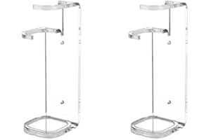 SOLLEE 2pack Lichtschwert Wandhalterung Acryl Lichtschwert Display Ständer Lichtschwert-Wandständer Lichtschwert Halter Wandmontage für die meisten Lichtschwerter