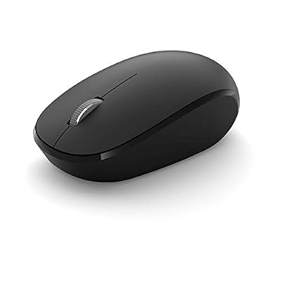 Microsoft - Bluetooth Mouse - souris Bluetooth pour PC, ordinateurs portables compatible Windows, Mac, Chrome OS (confortable, transportable, 2.4 GHz) - Noir Mat [Nouveauté 2019] (RJN-00002)