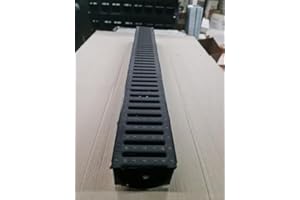 SHMOX Plastic Drainage Channel Pack 1m Length (Pack of 1)