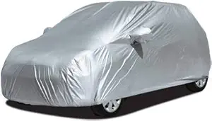 Autofurnish Premium Silver Car Body Cover Compatible with Toyota InNova Crysta - Premium Silver