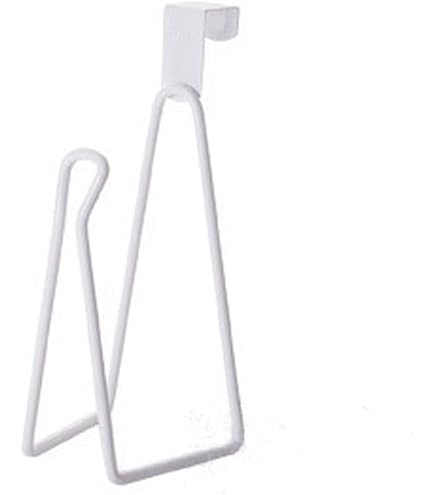 Toilettenpapierhalter Ohne Bohren Für 2 Rollen, Metall, Zum Einhängen Am Spülkasten, 17,5x19,5x7 Cm