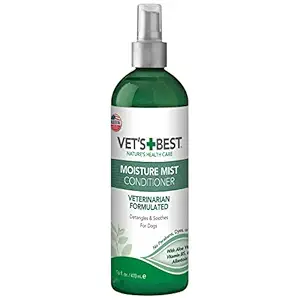 Vet Best Moisture Mist Conditioner For Dogs 16oz.