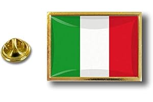 AKACHAFACTORY Spilla Pin pin's Spille spilletta Giacca Bandiera Distintivo Badge Italia