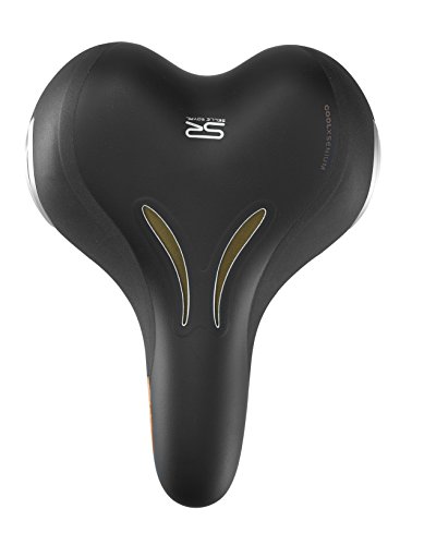 Selle Royal Damen Fahrradsattel Look IN Moderate, schwarz, M, 5235DE3A09188 - 3