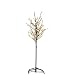 Produktbild HENGMEI LED Kirschblütenbaum 150cm 150 LEDs Warmweiß - LED Lichterbaum IP44 Weihnachtsbeleuchtung Weihnachtsdeko Lichterdeko Innen und Außen (150cm, Eisen Ständer)