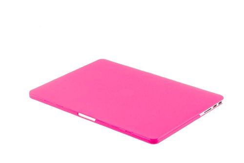Matt Notebookhülle / schützen Koffer für MacBook Air 13 Zoll (Modell A1466 / A139 ) – Hot Pink (Mit einem kostenlosen europäischen Version transparenten Tastaturschutz Haut) - 3