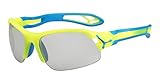 Capa anti-rasguños Cébé S\'Pring Gafas, Unisex Adulto, (Matt Yellow Blue), M