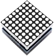 LC Technology MAX7219 8x8 Red Serial Dot Matrix Display Module LED