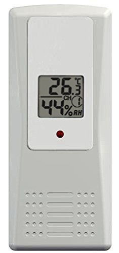Funk Thermometer FT0073 mit 4 Aussensensoren Luftfeuchte LCD Display Min/max - 3