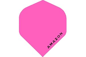 DARTS CORNER Designa Darts Amazon Flights | Extra Strong 100 Micron | Standard No2 Shape and Pack Sizes.