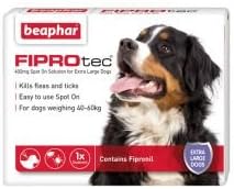 Beaphar Uk fiprotec Spot On Extra Large Dog 1tmnt Pack of 1