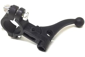 Streetparts24 Schwarzer Chokehebel/Dekompressionshebel für Mofa Moped Mokick – passend für Zündapp, Kreidler, Puch, Hercules
