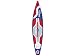 Produktbild Coasto PB-CTUR126 Stand up Paddle Aufblasbar Thermo-Zwillingshaut Turbo 12'6, Blau Rot Weiß, 381x76x15cm