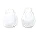 Cambrass Velvet Mitt Gloves (White)