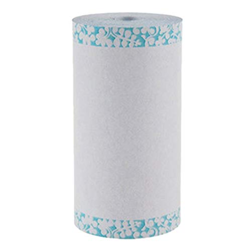 Preisvergleich Produktbild HermosaUKnight Nicht verblassender Fotodrucker Lange Lebensdauer Fotodruck Thermo-Druckpapier Blue Floral