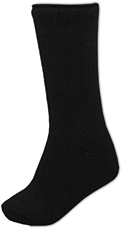 Unisex Heat Thermal Socks Black 4-7