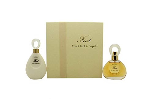 Van Cleef & Arpels First Eau De Toilette Body Lotion Gift Set, 30 ml/50 ml