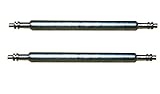 Federsteg Federstift Uhrensteg Uhrenstift Stegbreite 17 mm (Länge 20 mm) 2 Stück