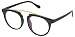 Faddish Full Rim Oversized Unisex Spectacle Frame (BO55BTFK|50|Transparent) RS.246.00