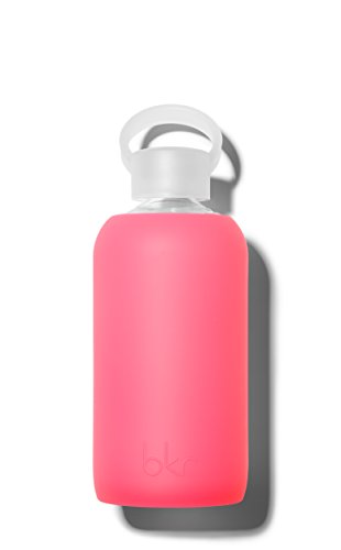 bkr rosy Glass Water Bottle 500 ml