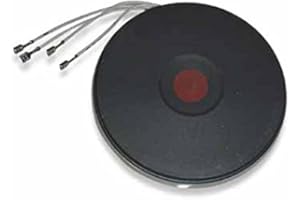 EGO Plaque chauffante Diamètre 145mm, puissance 1500W. Branchement à fils. adaptable sur une large gamme d'appareils et de Kitchenettes sans borniers.