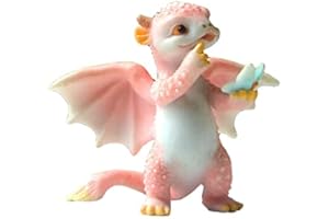 Gemmia Miniature Fairy Garden Dragon Figurine- Thinking Dragon