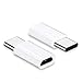 Produktbild Big-Mountain USB Adapter | 2 Pack | USB-C Type-C to Micro USB Data Charging Adapter Datenladung Ladekabel | Für Samsung Note9 (Weiß)
