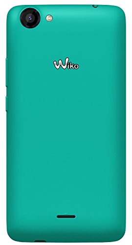 Wiko 9533 Rainbow Jam Smartphone (12,4 cm (5 Zoll) HD IPS-Display, 1,3 GHz Quad-Core Prozessor, 8GB interner Speicher, 1GB RAM, Android 5.1 Lollipop) tÃ¼rkis