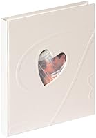 Walther GB-121 G&auml;stebuch "Amore", Format 23 x 25 cm, 144 wei&szlig;e Seiten, mit Bildausschnitt