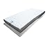 KRISTAL Superior Deluxe Spring Cot Bed Or Junior Bed Sprung Mattress 140x70 -139x69 - 10cm THICK British Made