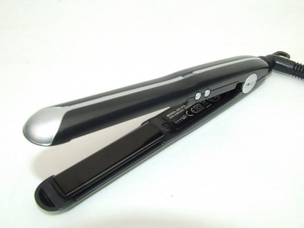 Rondo Mini Haarglaetter Tourmaline, 200 Grad, Schwarz - Silber