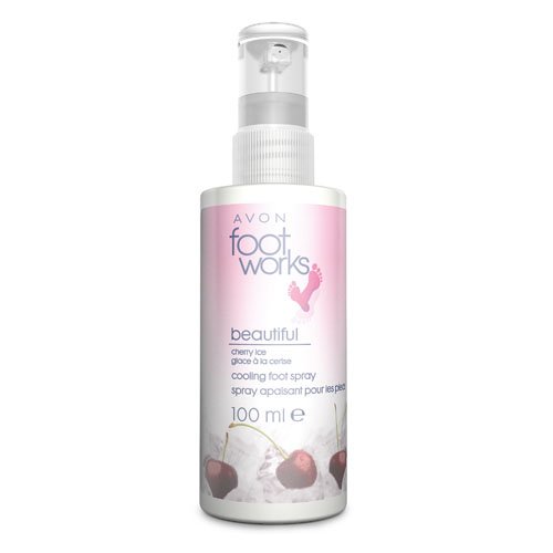 Avon Foot Works Cooling Spray, Cherry Ice 100 ml