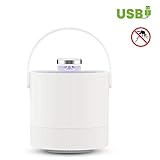 TRAMPA EFICACA DEL MOSQUITO USB: el mosquito que mata la luz ultravioleta emite una longitud de onda amante de los mosquitos de 368 nm, reacciona con el fotocatalizador para liberar dióxido de carbono y producir un flujo de aire. Las moscas y los insectos se sienten atraídos por la fuente de luz, y luego el poderoso ciclón hará que el mosquito se deshidrate y muera.