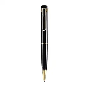 V.T.I. VTI237gold Hidden spy Camera Pen HD 1080P Audio Video Recording Home Security Cameras for Long Time Recording